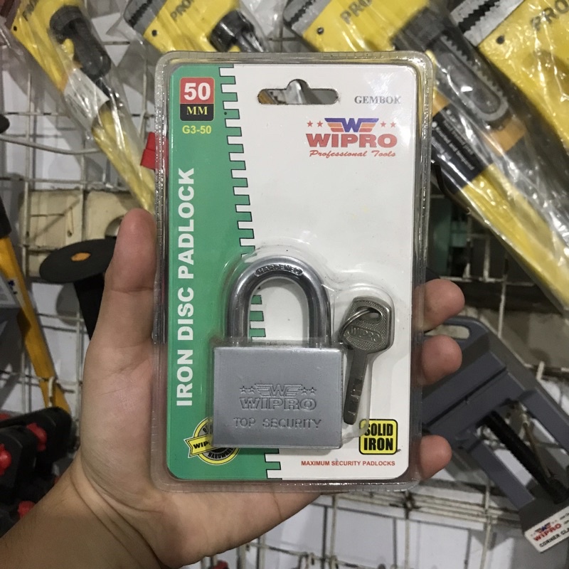 Gembok 50mm Pendek WIPRO