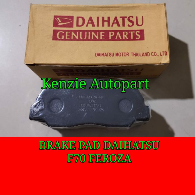 BRAKE PAD KAMPAS CAKRAM DEPAN TAFT GT F70 FEROZA