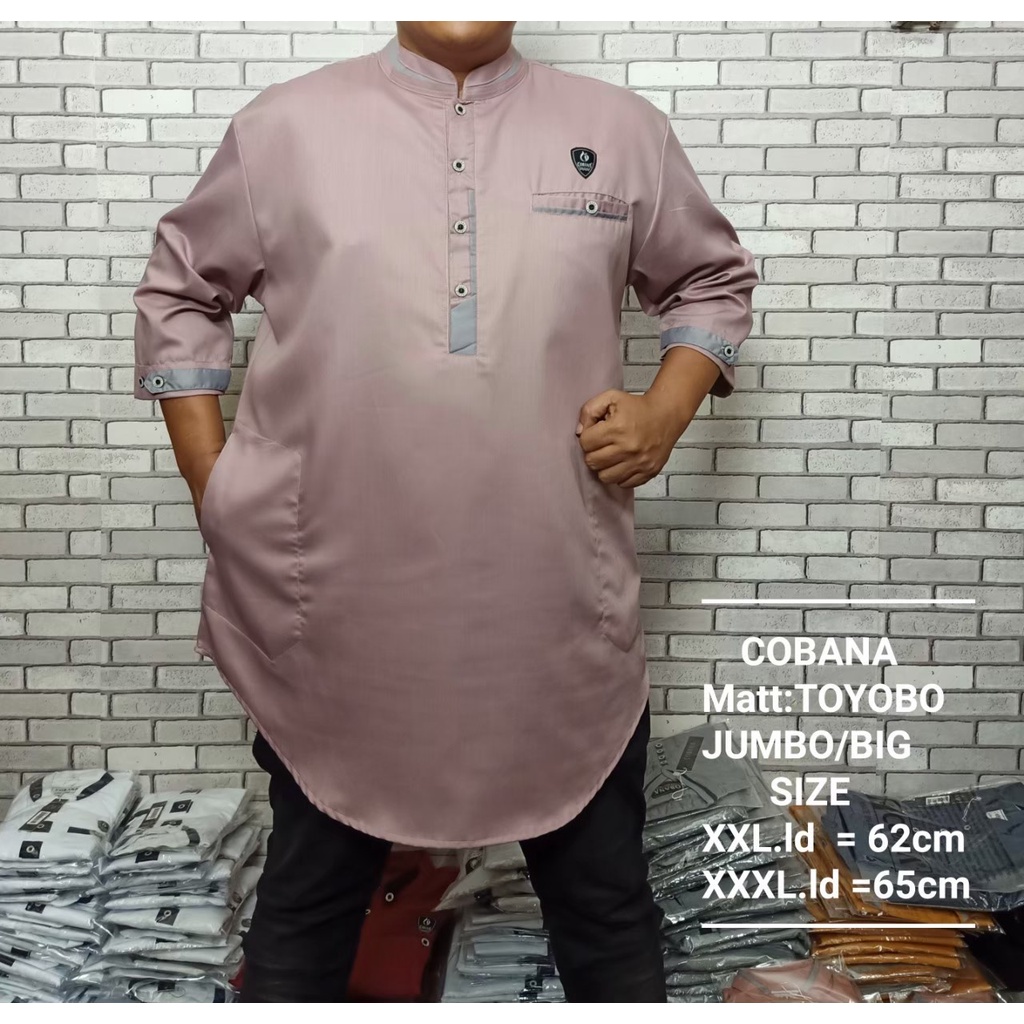 Baju Koko Casual Jumbo XXL XXXL / Kurta Pakistan Casual Jumbo XXL XXXL