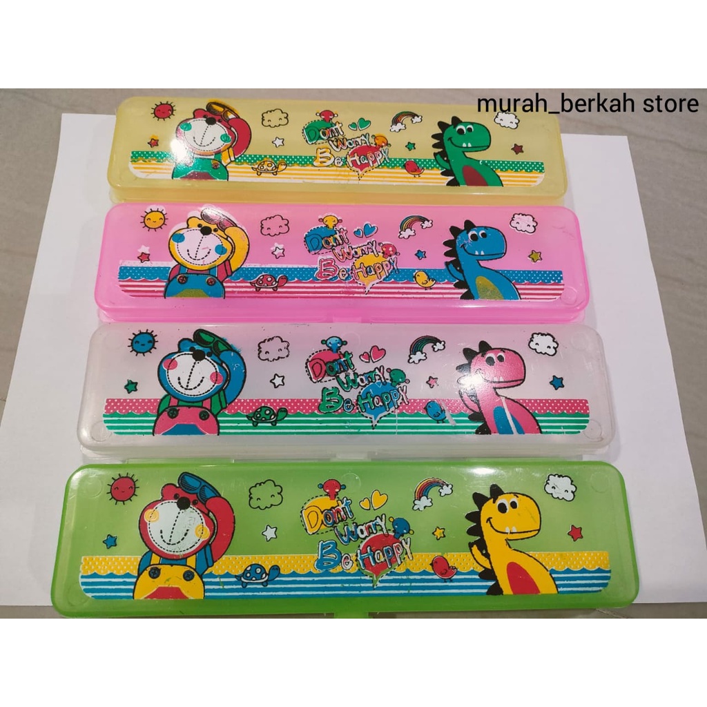 

Kotak Pensil/Tempat Pensil Mika Motif / Murah (/PCS)