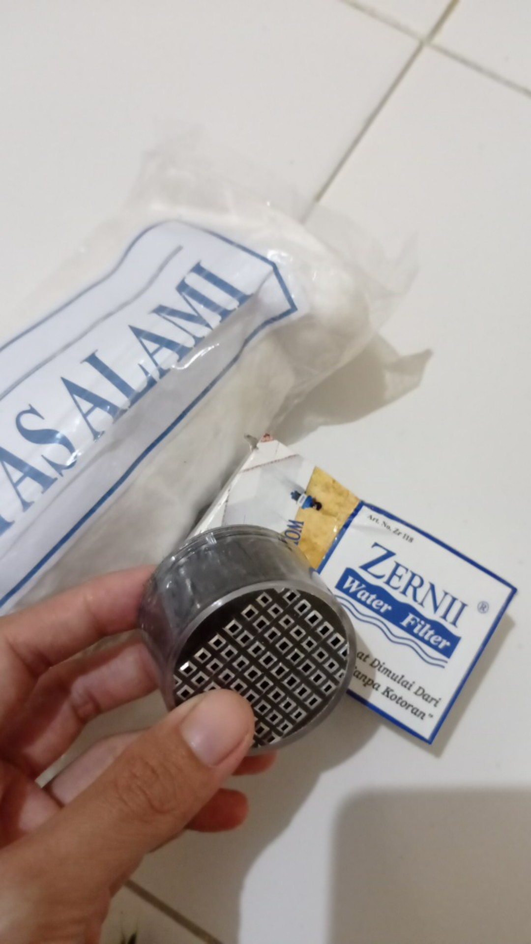 Paket Zernii 1 Zernii , 1 Kapas , 1 Karbon Filter