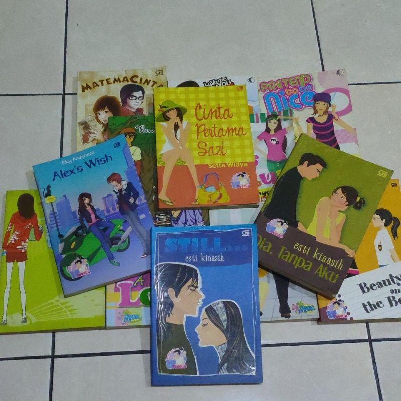 novel teenlit remaja (PRELOVED)