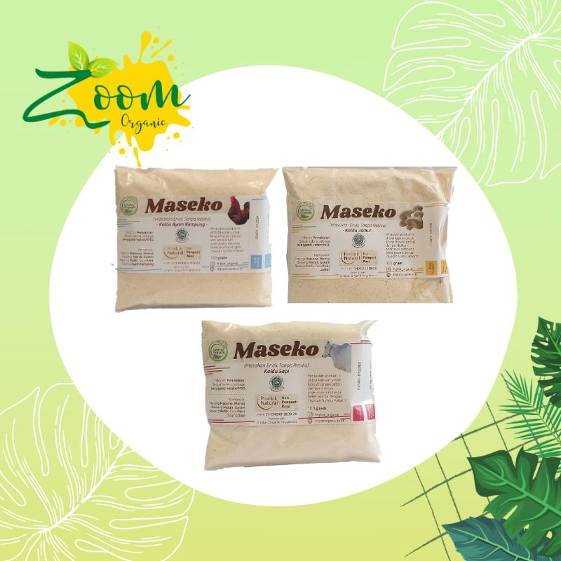 

Korzaln Maseko Lingkar Organik Penyedap Rasa Non Msg Kaldu Mpasi Bayi Maseko Sapi Ayam Kampung Jamur