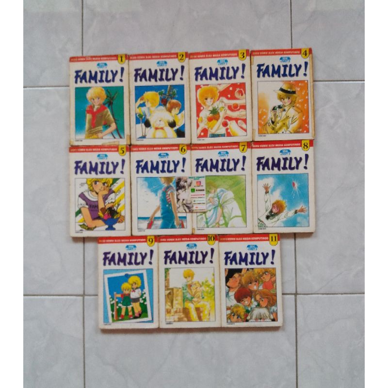 Komik: Family - Watanabe Taeko (11 buku)