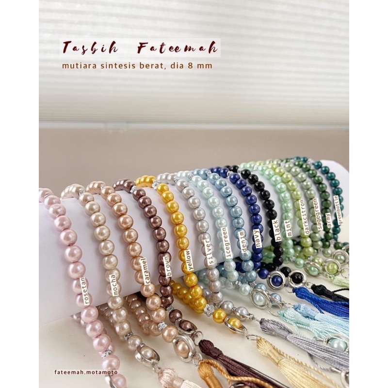 Tasbih Mutiara 33 butir Souvenir Premium Prima Mode