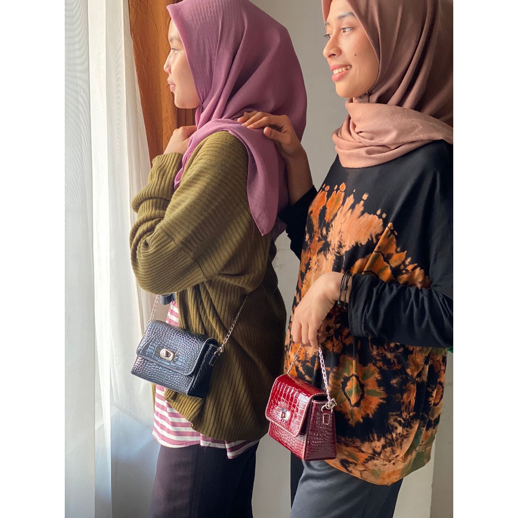 Tas Slempang Wanita Model Mini Terbaru Agustus 2022 Anti Import Local Pride CARICA Bag Original by Andari