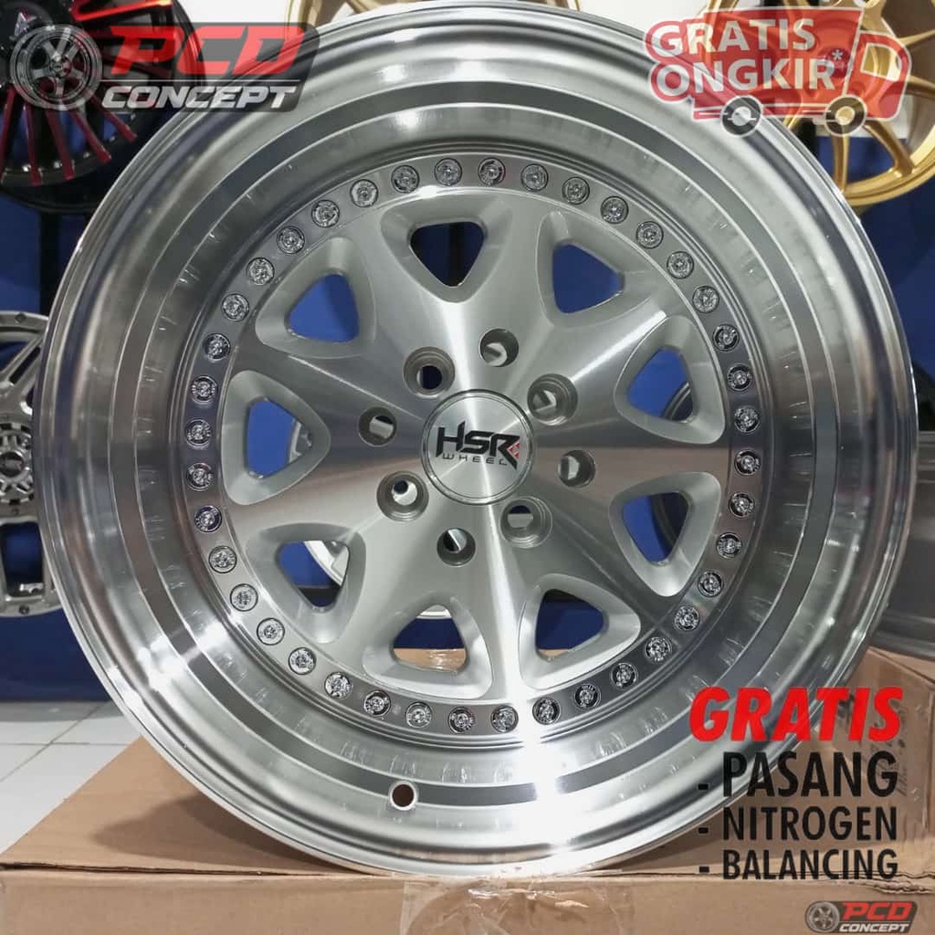 VELG MOBIL CELONG R16 HSR BAVARIA R16 LEBAR 8/9 INCI AVANZA BRIO CALYA R16