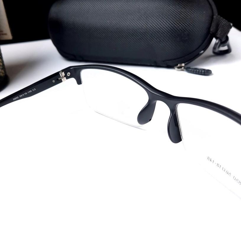 Serbuuuu.. Frame Kacamata Pria Sporty ( Frame + Lensa ) kacamata titanium 5850
