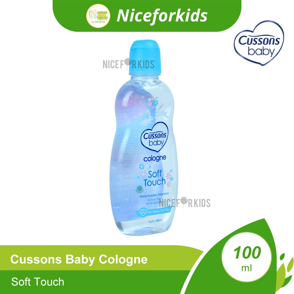 Cussons Baby Cologne Soft Touch 100ml / Minyak Wangi Bayi 100ml