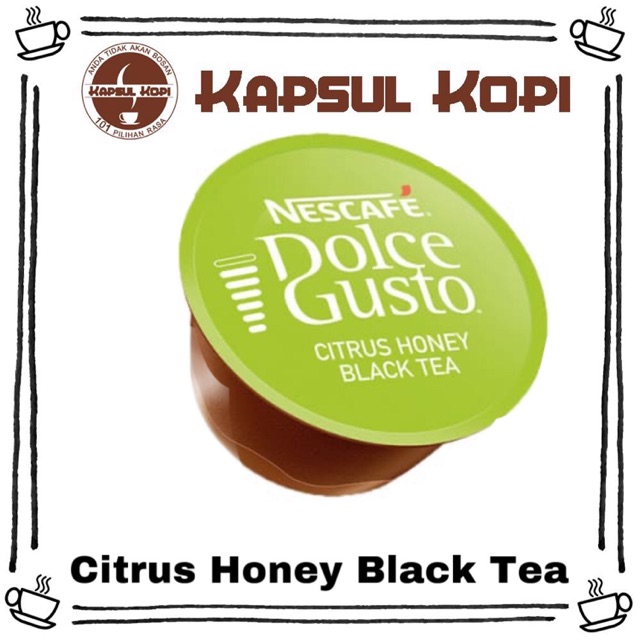 

Citrus Honey Black Tea KapsulKopi Nescafe Dolce Gusto Impor Ecer