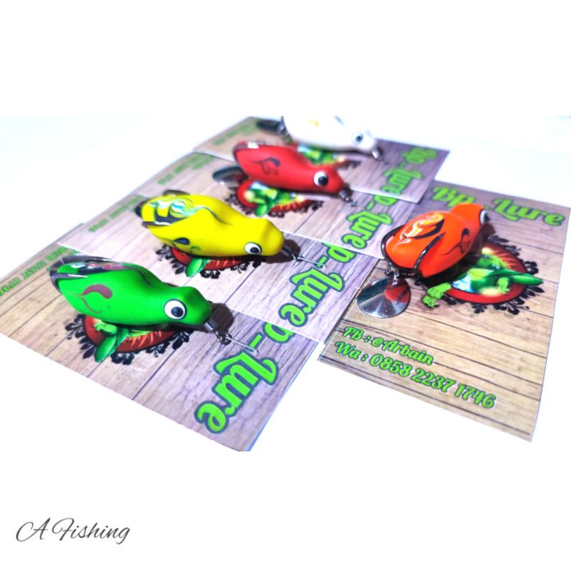 SOFT FROG 4,5CM BP LURE I UMPAN CASTING IKAN GABUS