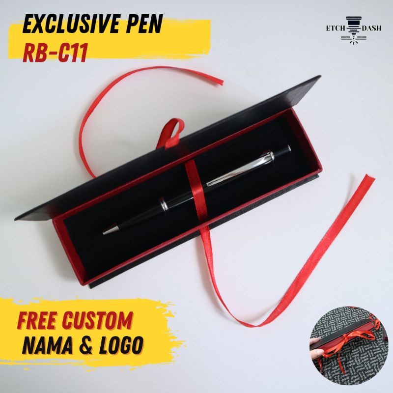 

Pulpen Custom | Pulpen Exclusive Free Grafir Nama Dan Logo | Pulpen Hadiah | Pulpen Tandatangan - Exclusive Pen RB-C11