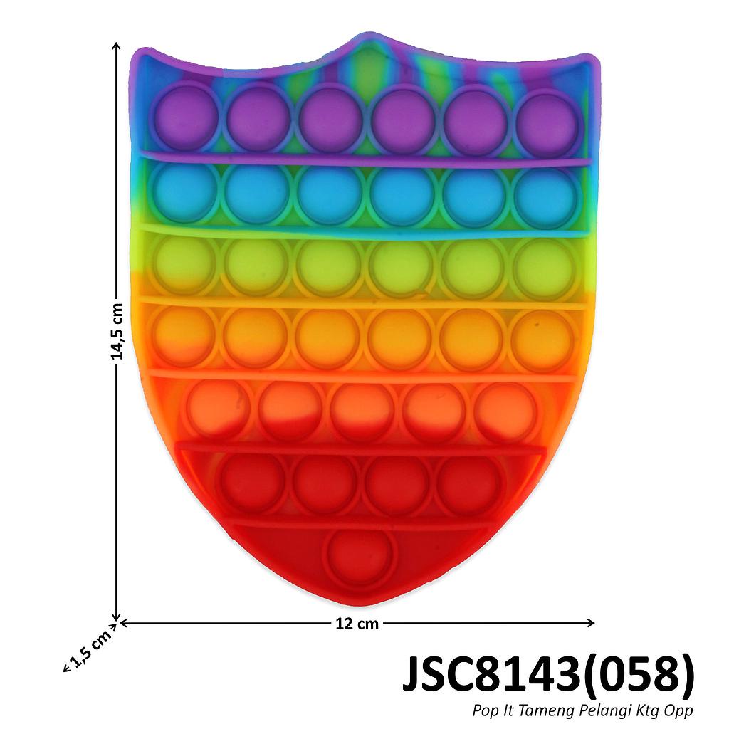 POP IT RAINBOW Mainan Anak Fidget Toys Game Toys-Tameng