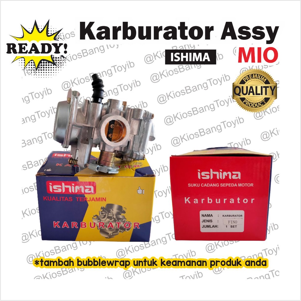 Karburator Carburator Assy Yamaha Mio Fino Soul (ISHIMA)