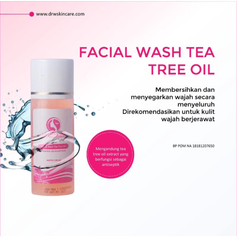 Facial Wash Tea Tree Oil drwskincare