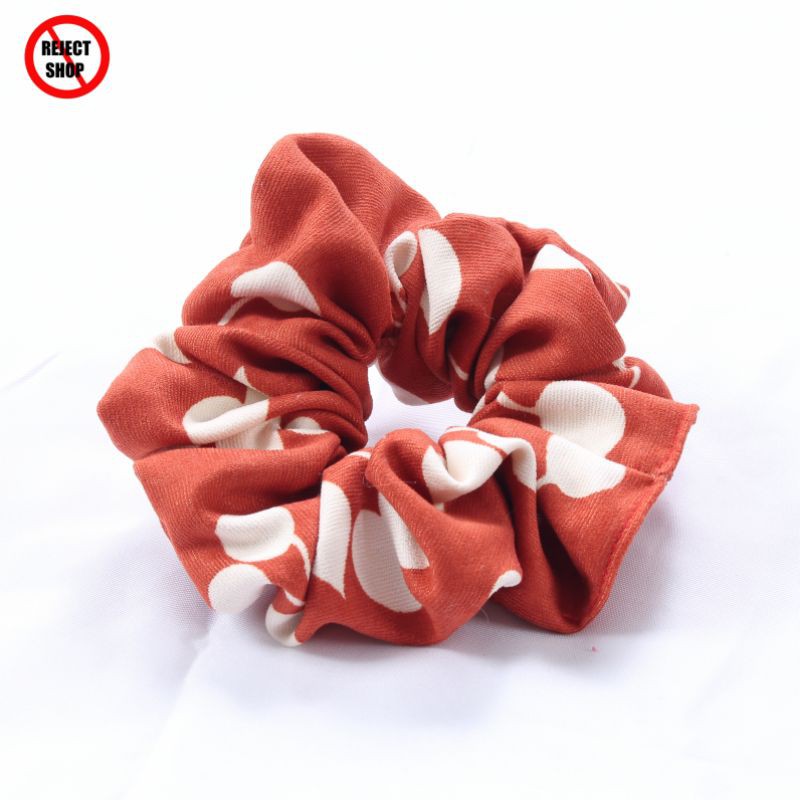 IKAT RAMBUT KOREAN SCRUNCHIE MONOCHROME ELASTIS NEW