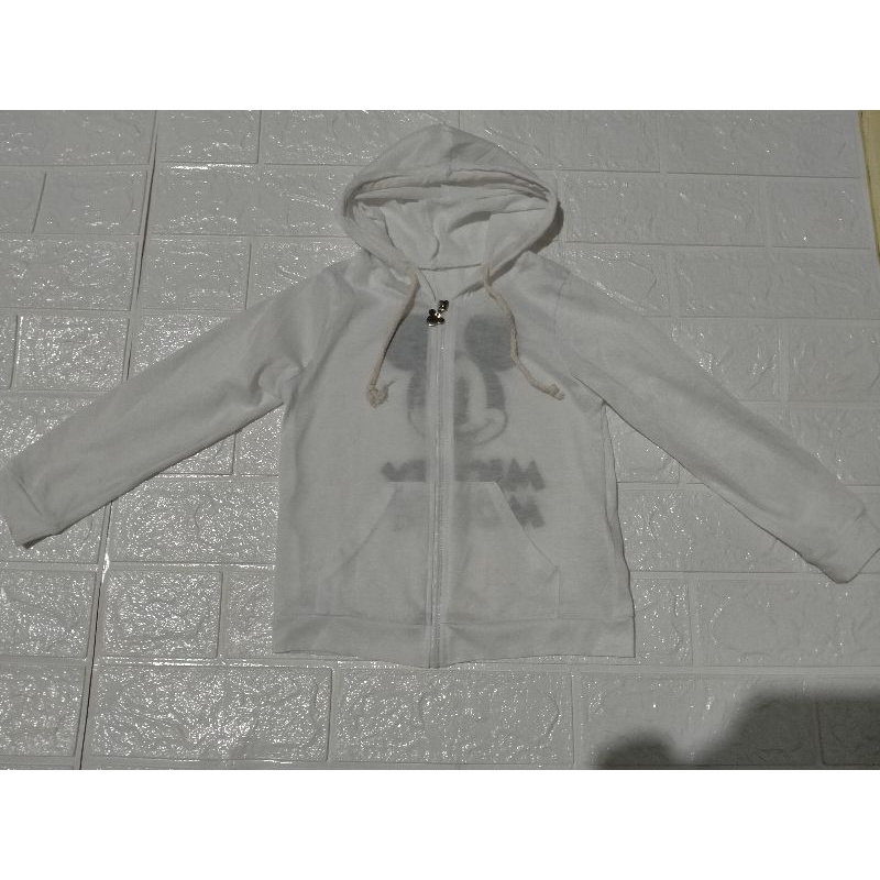Preloved Jaket Hoddie Anak Mickey Mouse Preloved Jaket Anak Miki Bukan Preloved Jaket Hoddie H&M Kid