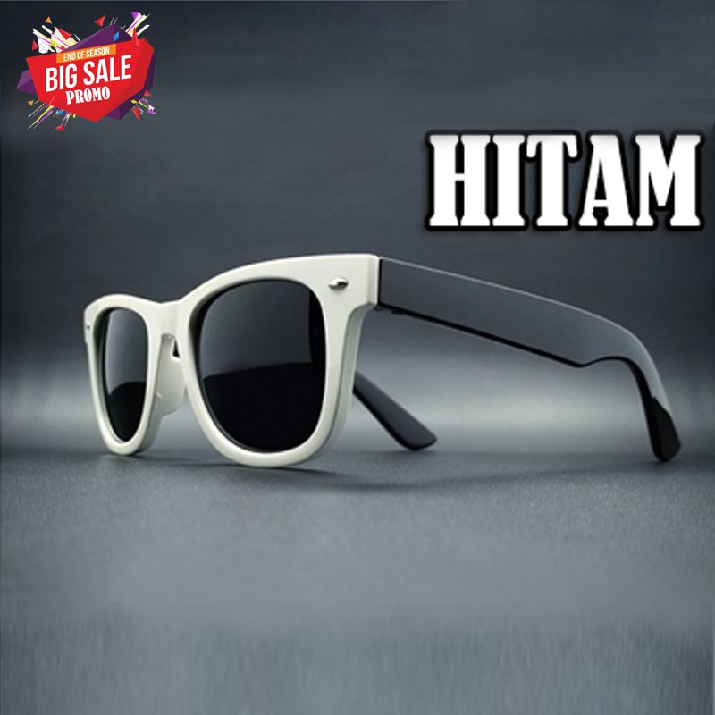 Kacamata Hitam Fashion Pria Wanita Sunglasses Man Woman Kaca mata Normal Gaya Terlaris