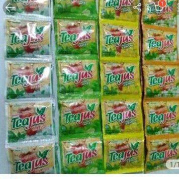 

teajus serbuk 1 renceng 10sachet