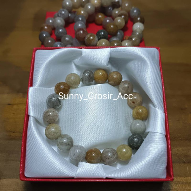 Gelang Kesehatan Giok Taiwan Natural