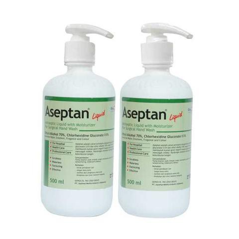 Onemed Aseptan Liquid 500 ml Dispenser / Aseptan 500ml + Pump Onemed / Aseptan Liquid Onemed