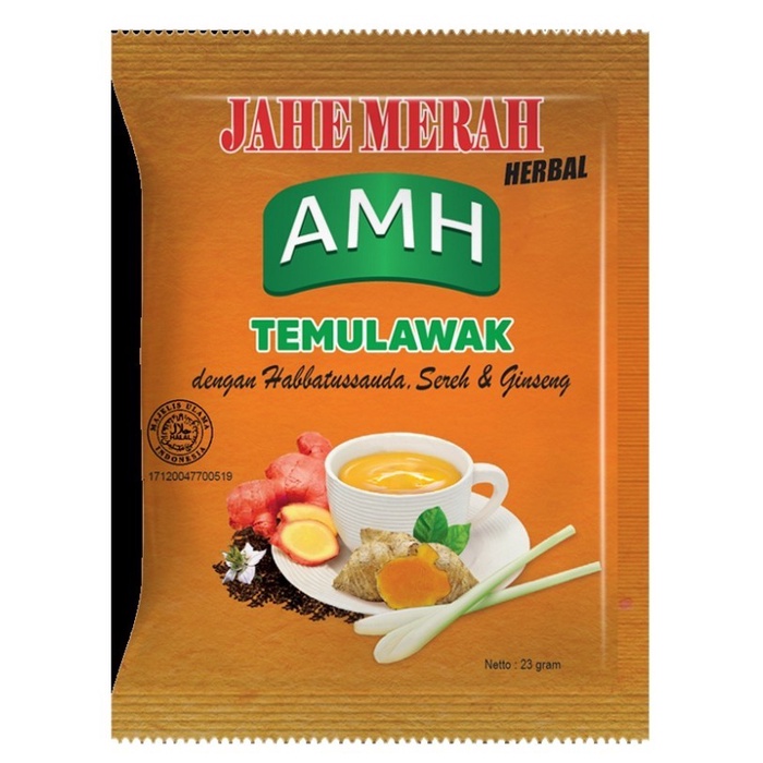 

b01n1nh Jahe Merah Amh Herbal Temu Lawak Ds201Fs