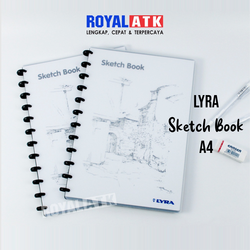 

BUKU SKETSA / SKETCHBOOK LYRA A4 30 Lembar