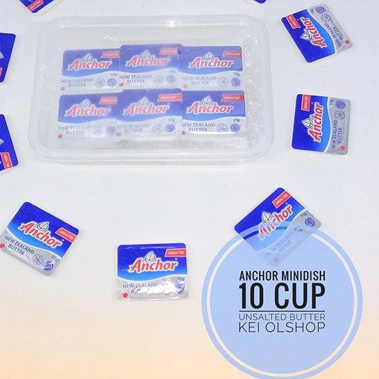 

oaAnchor Unsalted Butter Mini Portion 10 cup @ 7gr oa No.(A05B16)