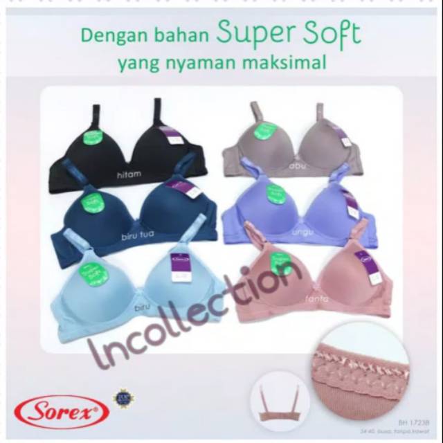 BRA BASIC SOREX PAKAIAN DALAM WANITA