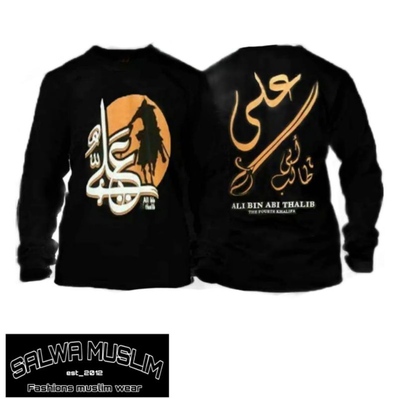 kaos dakwah ali bin abi Thalib kaos dakwah premium