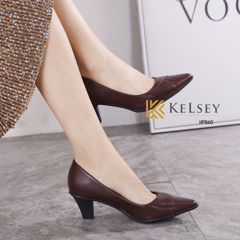 Kelsey Sepatu Pantorfer Heels Wanita HP860