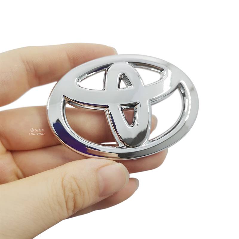 1 x ABS TOYOTA Logo Car Auto Steering Wheel Emblem Badge Sticker Decal Replacement For TOYOTA