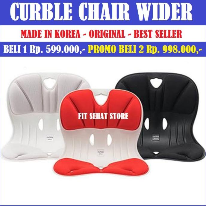 CURBLE Chair Wider Posture Corrector Penopang Postur Pinggang