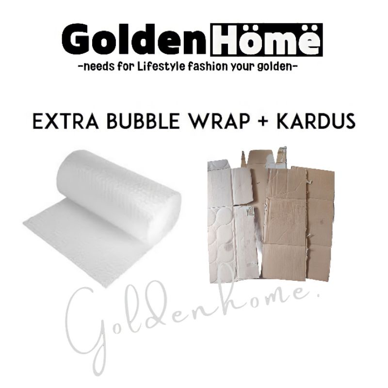 

BUBBLE WRAP XTRA + KARDUS PELINDUNG