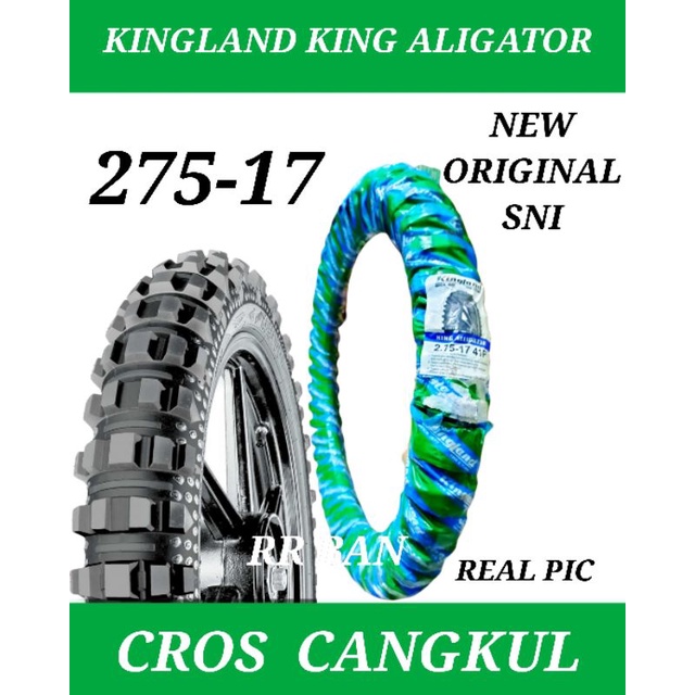 ban montor kingland king aligator 275-17 ban cross ban cangkul ban rimba ban honda supra revo vega j