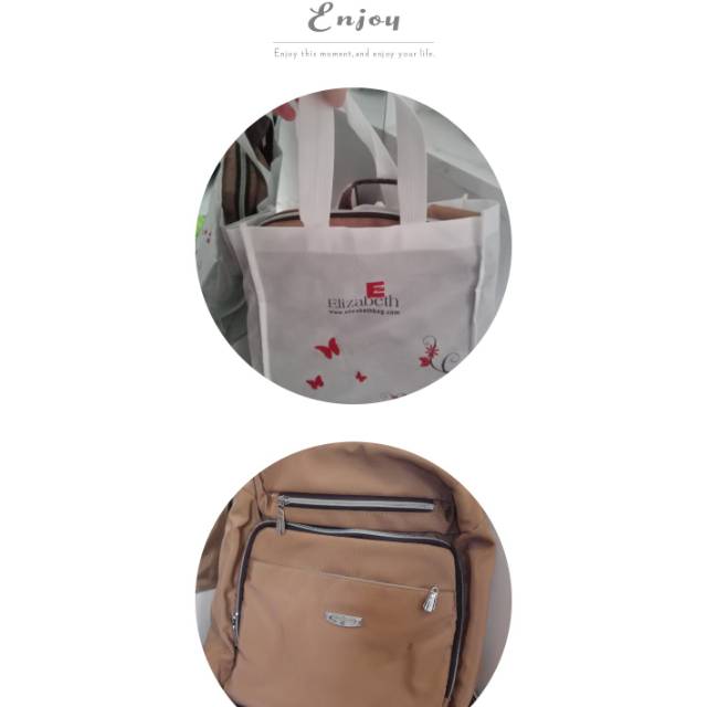 Tas Ransel Elizabeth Backpack Bag Elizabeth Tas Sekolah Tas Gendong Ada Tempat Laptop Preloved