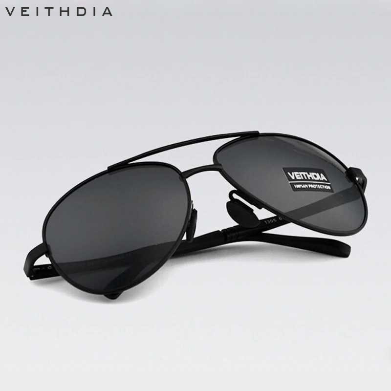 [FST] Veithdia Kacamata Photochromic UV Polarized Sunglasses - 1306