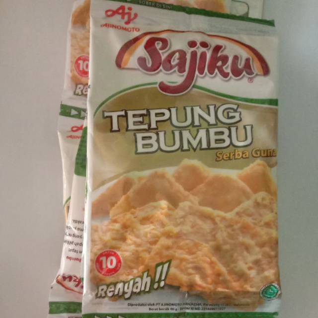 

Sajiku tepung bumbu Serbaguna