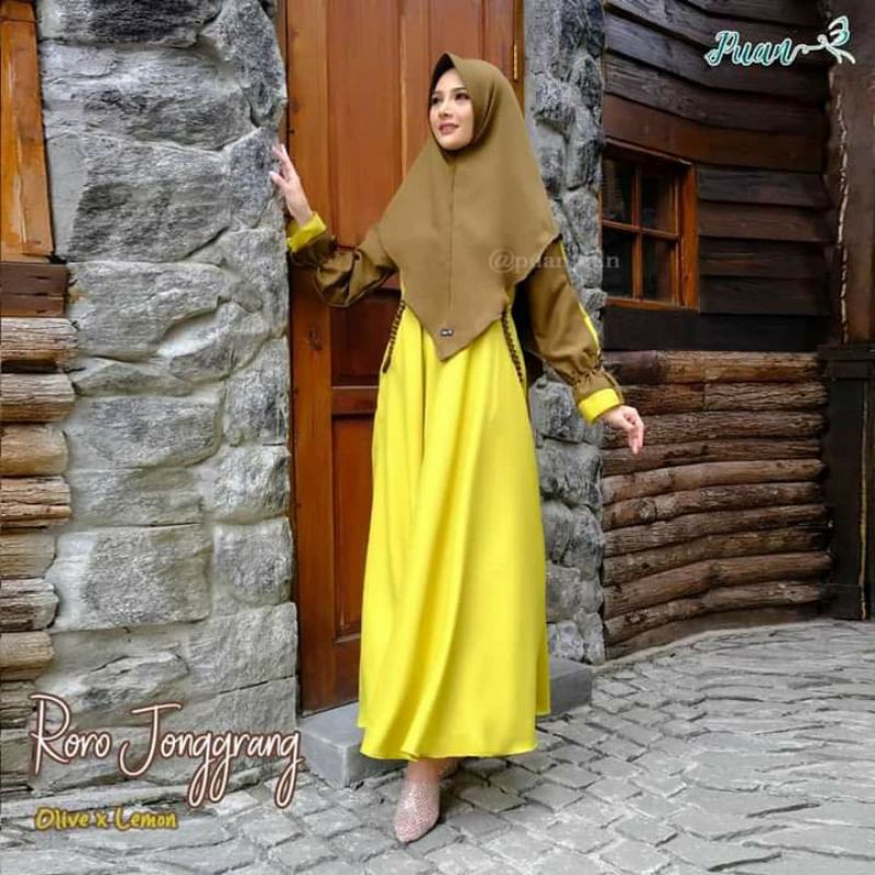 Gamis Roro jonggrang ORI PUAN