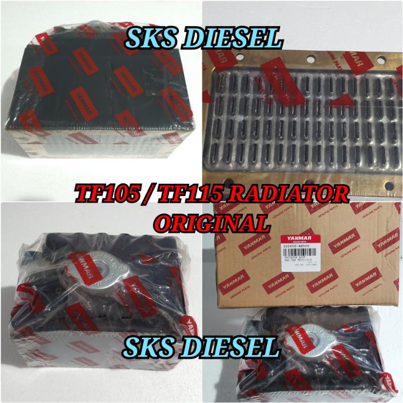 TF105 TF115 Radiator Condensor untuk mesin Diesel Yanmar TF-105 TF-115 TF 105 Original