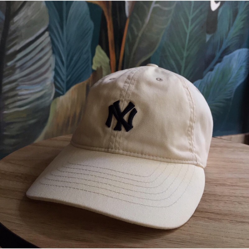 Topi Mlb New York Yankees Cream Original (014)