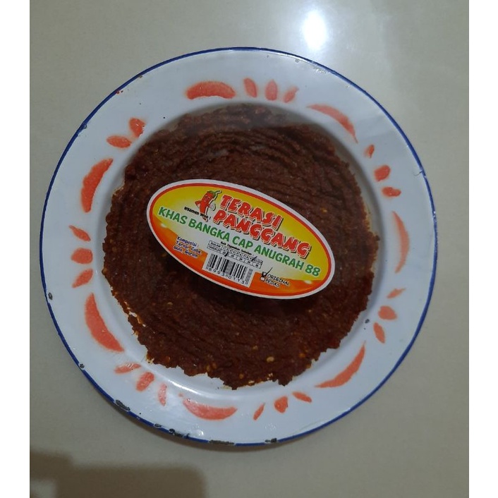 

Sambal Terasi Panggang Anugerah 88 asli bangka