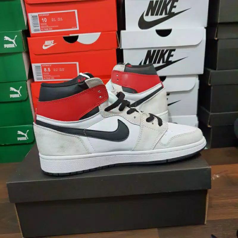 NIKE AIR JORDAN 1 HIGH OG LIGHT SMOKE GREY