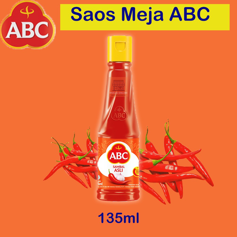 

ABC Sambal asli Saos Meja 135ml [Satuan] harga bersahabat