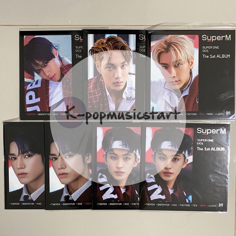 [PLSN] SUPERM - MINI LP POSTER SIGNED
