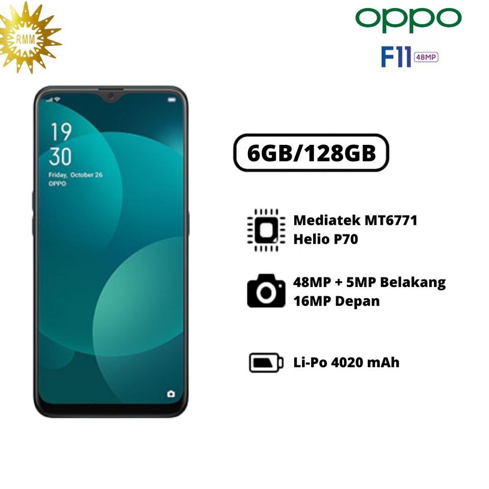 Come--OPPO F11 Ram 6Gb Internal 128Gb Gransi 1 Thn