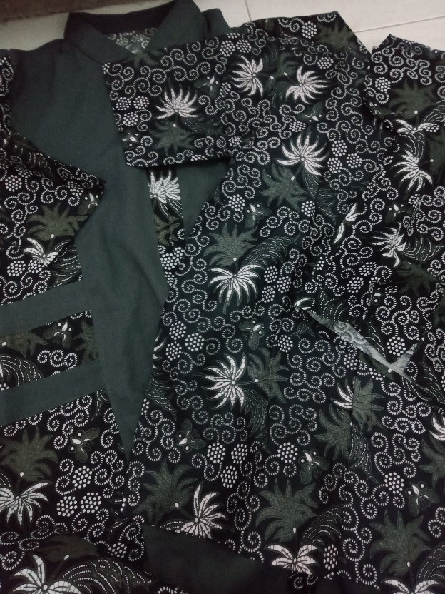 Gamis Batik Manggar,sekar,cantik, Kubis,kupu,padi,daun
