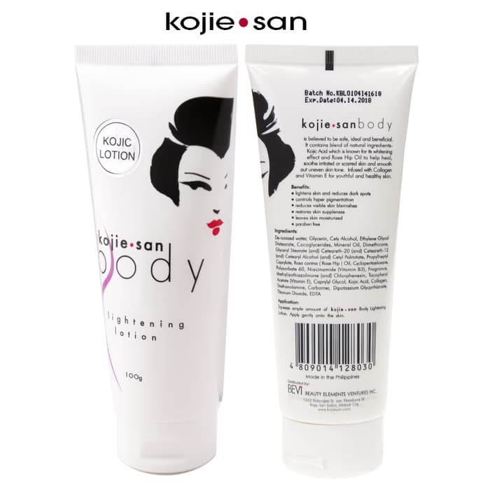 KOJIE SAN Lightening Body Lotion 100g 200g | kojic kojiesan hand body pemutih pencerah