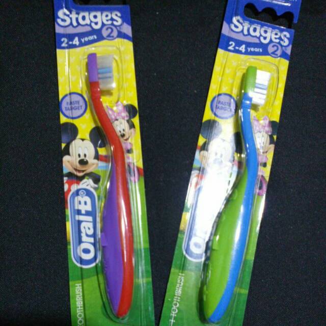 Oral be sikat gigi anak step 2 (2-4y) dan step 3(usia 5-7y)