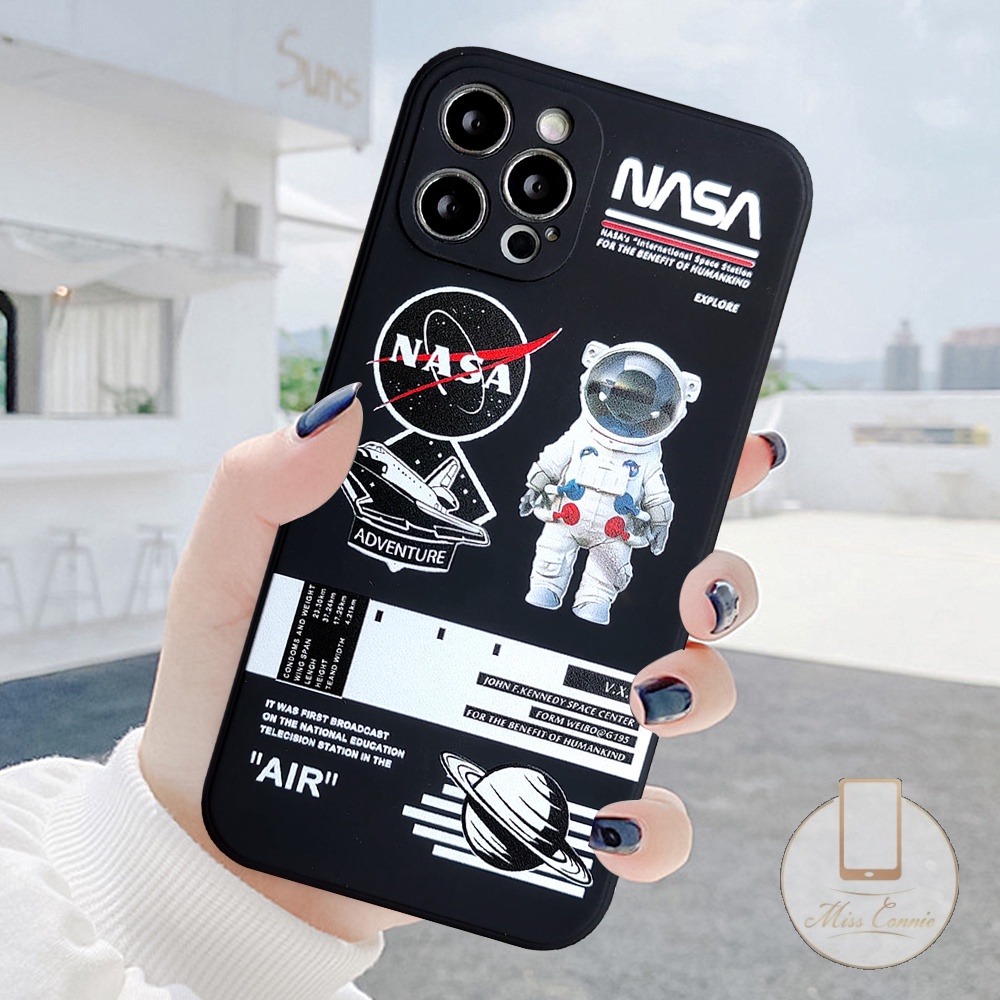 Soft Case TPU Motif NASA Untuk Infinix Smart 5 6 Hot 10 Play 11s 11 Hot 9 Play 10T 10S 11 Play Infinix Note 8